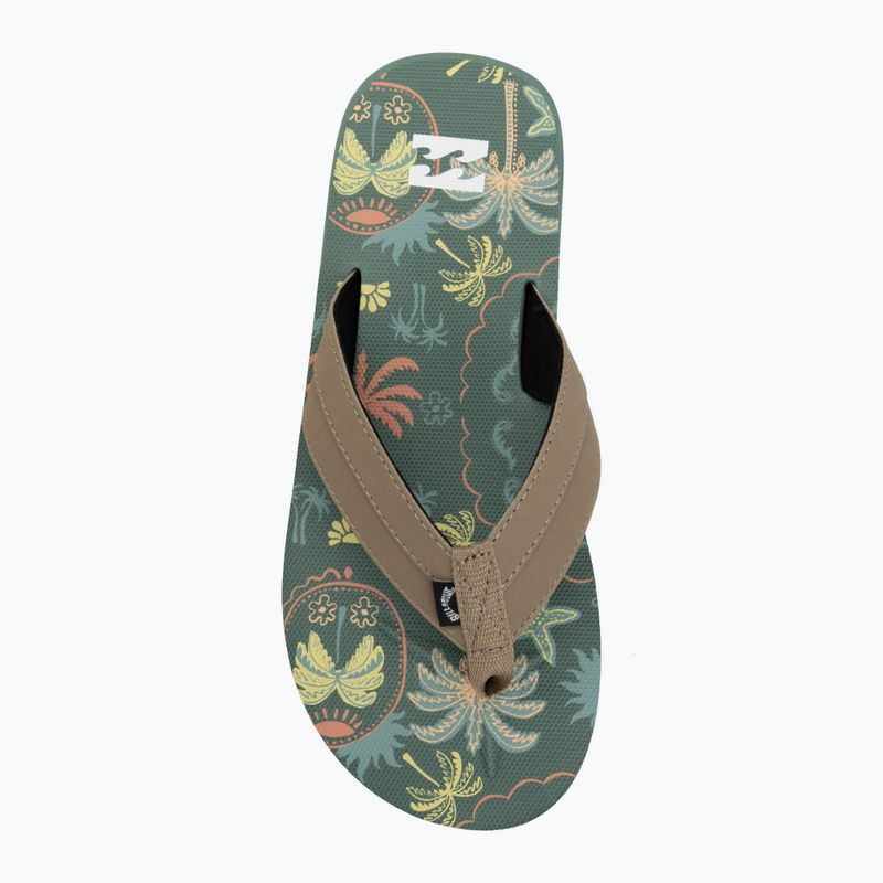Мъжки джапанки Billabong All Day Impact Print moss green 5