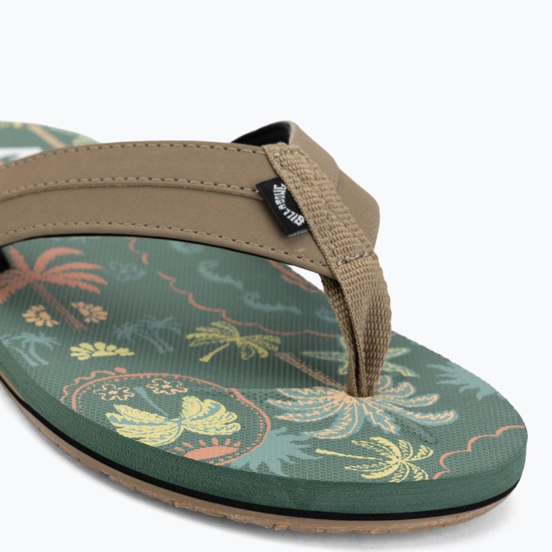 Мъжки джапанки Billabong All Day Impact Print moss green 7