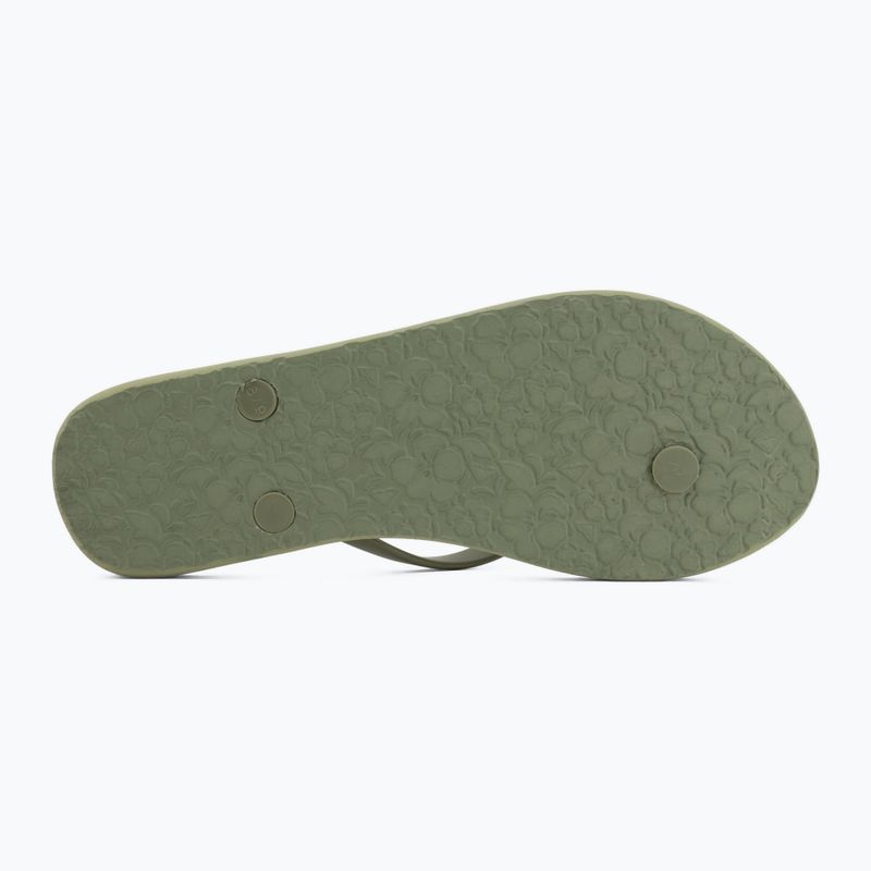 Дамски джапанки ROXY Sandy III oil green 4
