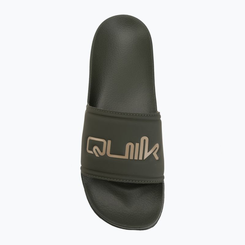 Мъжки чехли Quiksilver Sessions Slide grape leaf 5