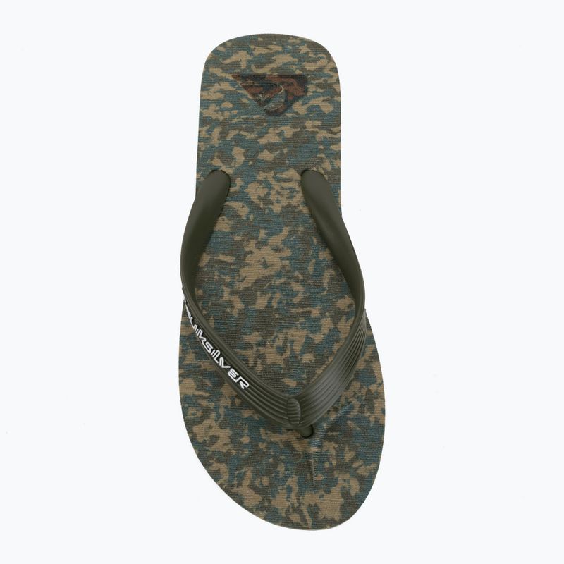 Мъжки джапанки Quiksilver Molokai recycled grape leaf 5