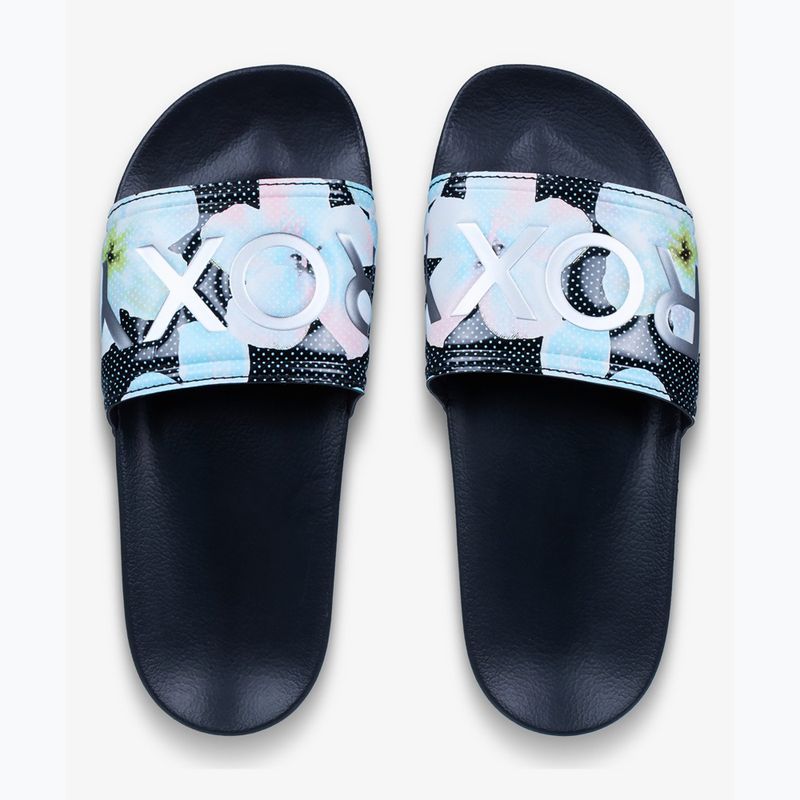 Дамски чехли ROXY Slippy II printed black multi 1 2