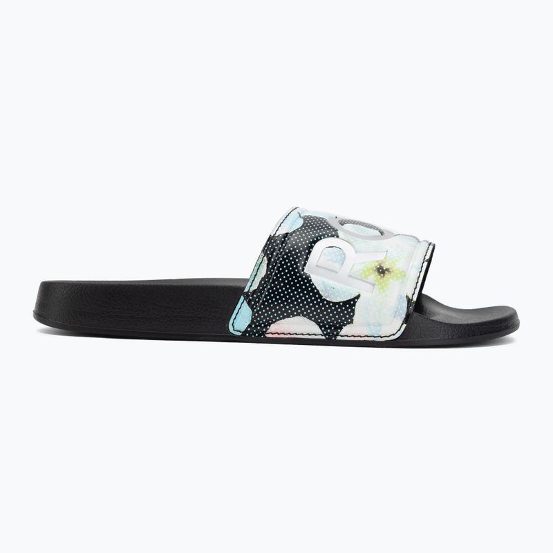 Дамски чехли ROXY Slippy II printed black multi 1 2