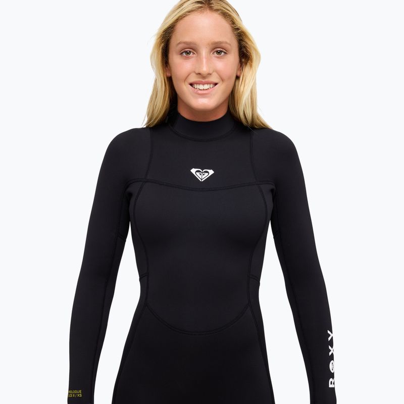 Дамски неопренов костюм за плуване  Pianka ROXY 4/3 mm SR School/Rental Back Zip GBS black 4