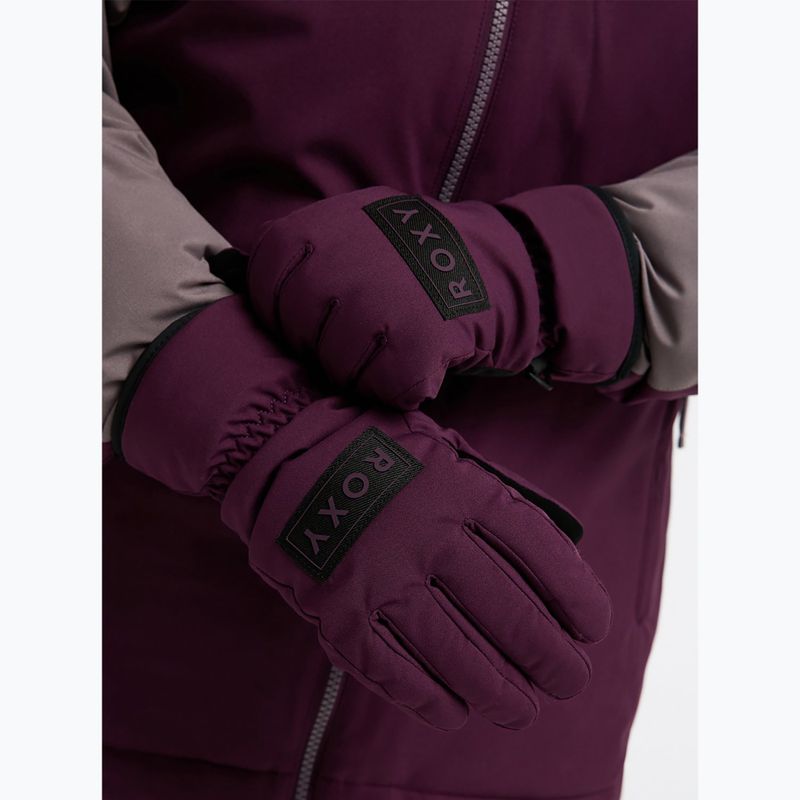 Дамски сноуборд ръкавици ROXY Freshfield Blackberry Wine 4