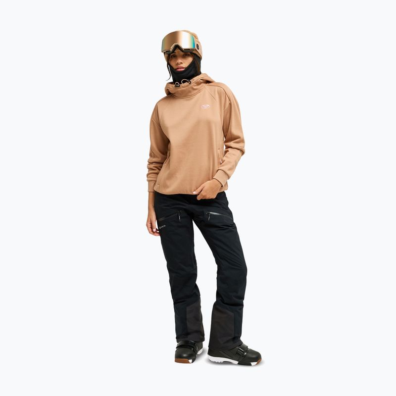 Детски суитшърт за сноуборд ROXY Liberty Hoodie cafe au lait 2