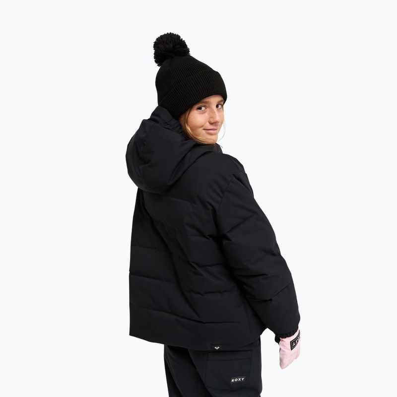 Детско сноуборд яке ROXY Snowyhill Puffy true black 3