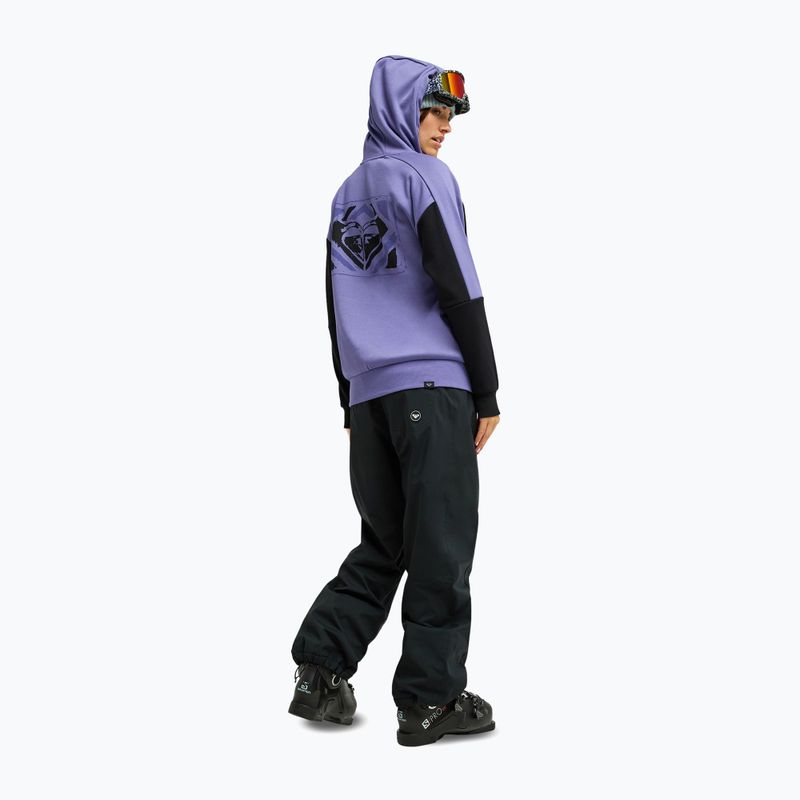 Детски суитшърт за сноуборд ROXY Liberty Hoodie twilight purple 4