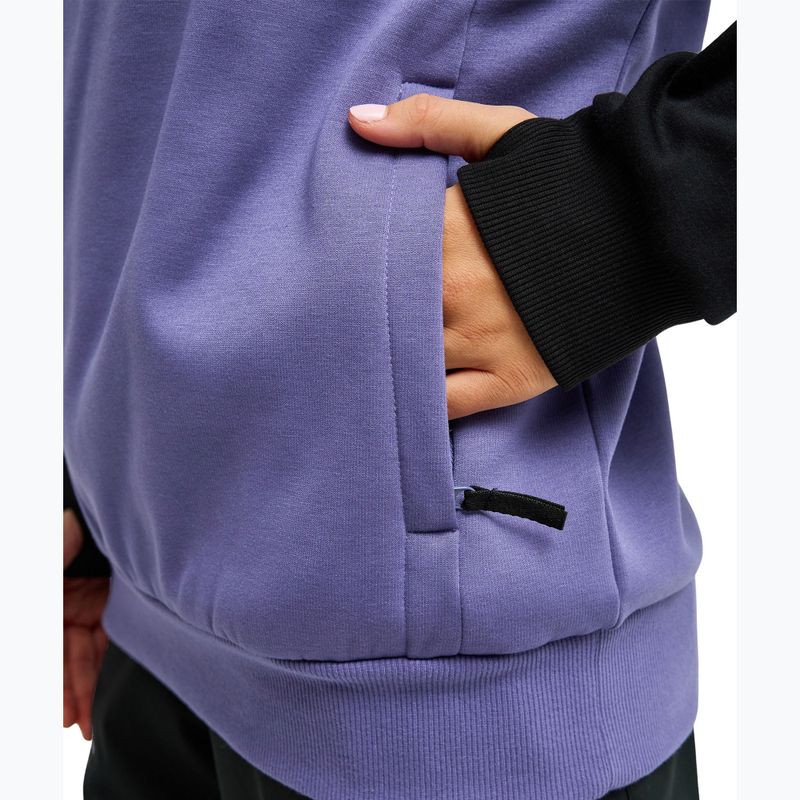Детски суитшърт за сноуборд ROXY Liberty Hoodie twilight purple 7
