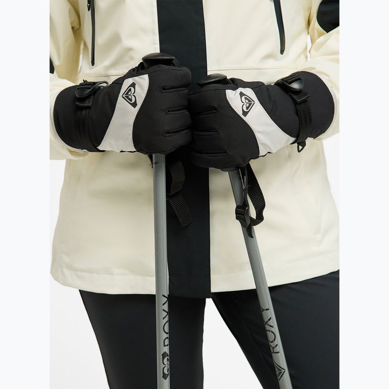 Дамски сноуборд ръкавици ROXY Jetty Solid silver 3
