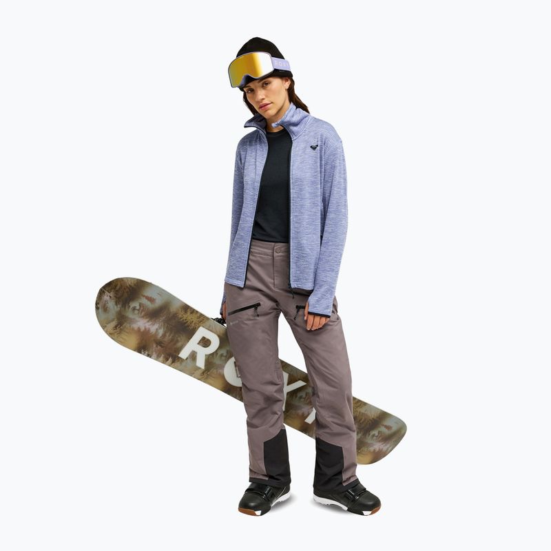 Дамски поларен суитшърт ROXY Snowstride Full Zip twilight purple 2