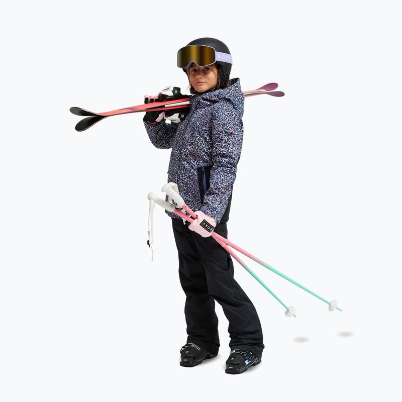 Детско сноуборд яке ROXY Snowflare true black wildin out rg 2