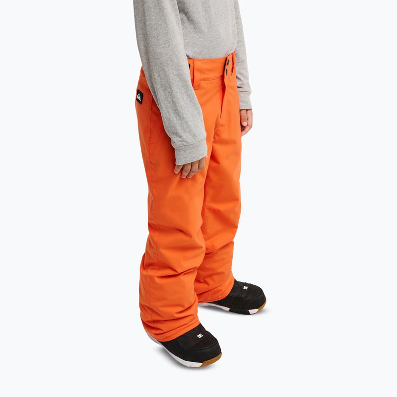 Детски сноуборд панталони Quiksilver Estate vermillon 3