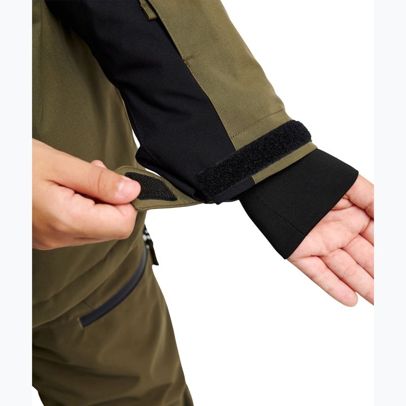 Детско сноуборд яке Quiksilver Dawson grape leaf 7