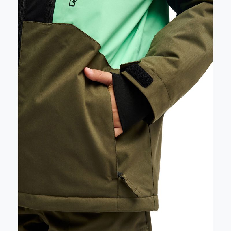Детско сноуборд яке Quiksilver Dawson grape leaf 8
