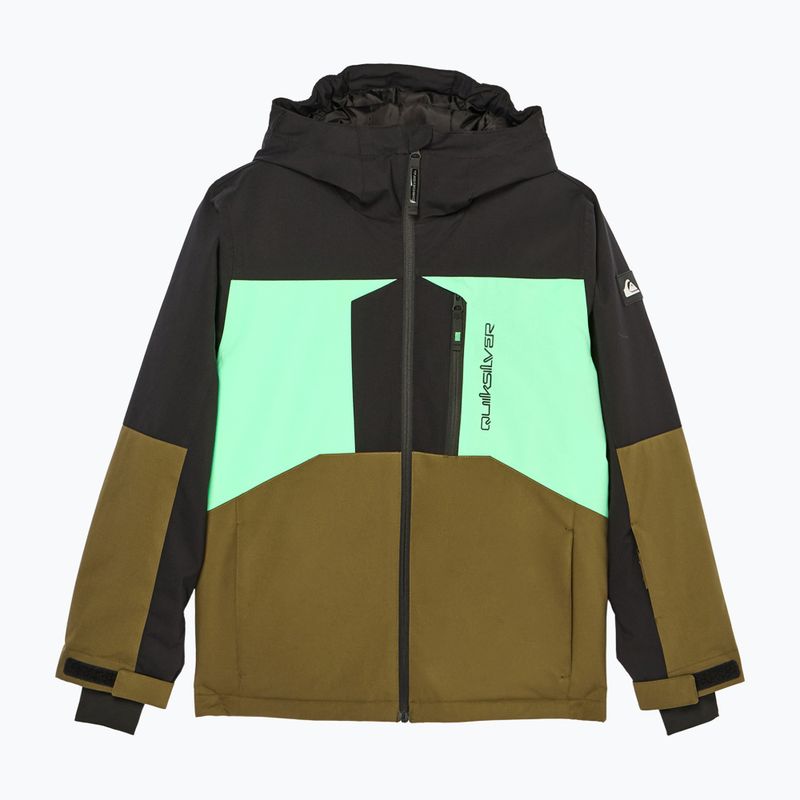 Детско сноуборд яке Quiksilver Dawson grape leaf 9