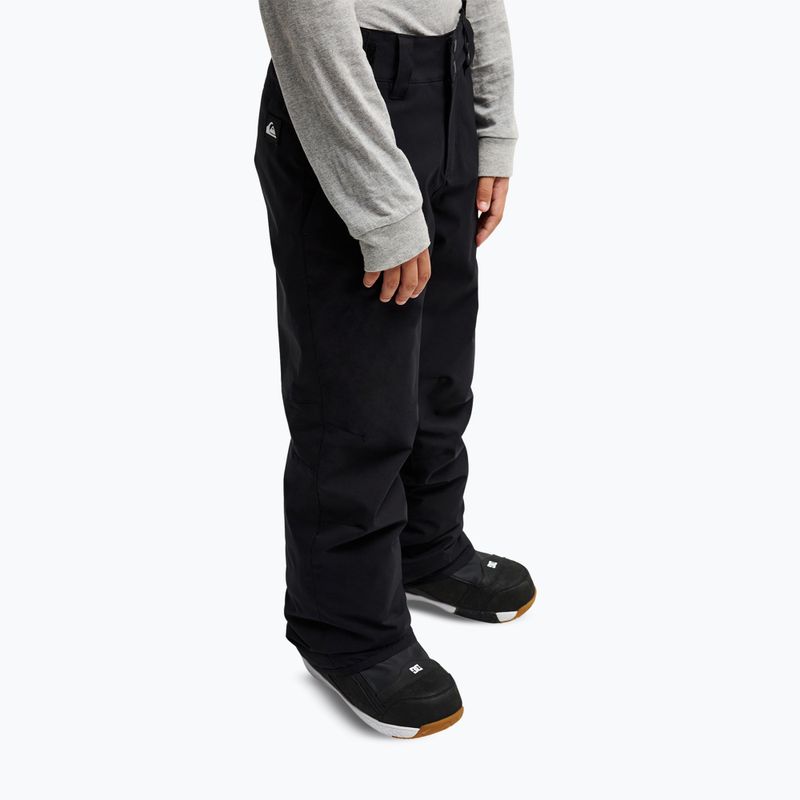 Детски сноуборд панталони Quiksilver Estate black 3
