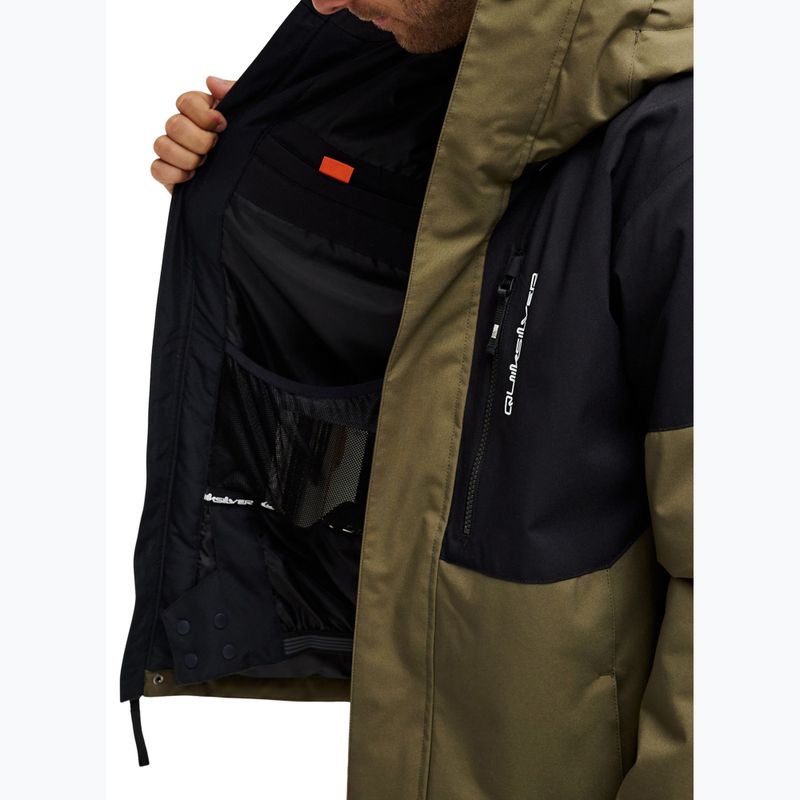 Мъжко сноуборд яке Quiksilver Titano 10K grape leaf 9