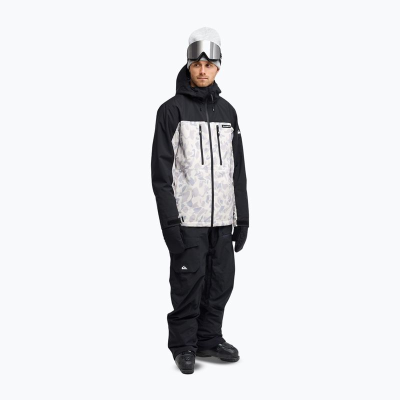 Мъжко сноуборд яке Quiksilver Sycamore 20K ice camo bone white 2