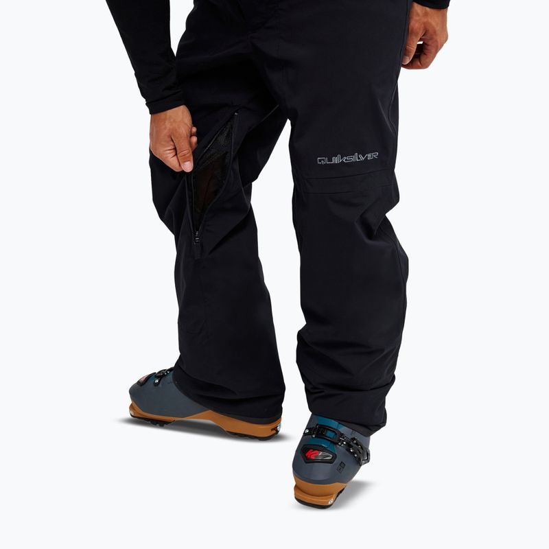Мъжки сноуборд панталони Quiksilver Paramo Stretch 20K Bib black 10