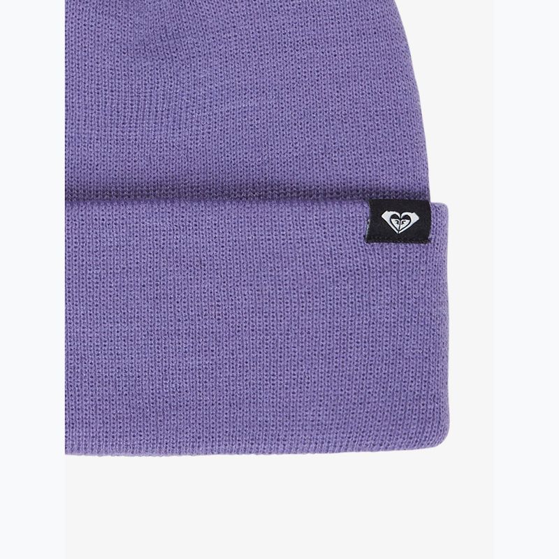 Детска зимна шапка ROXY Tropical Snow Beanie twilight purple 3