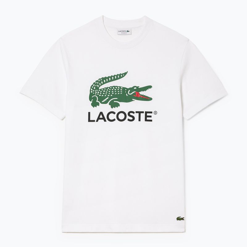 Мъжка тениска Lacoste TH1285 white 5