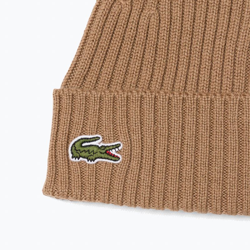 Мъжка зимна шапка Lacoste RB0001 cookie 2
