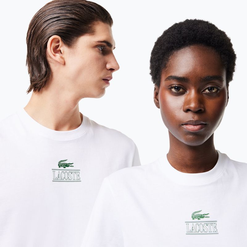 Тениска Lacoste TH1147 white 3