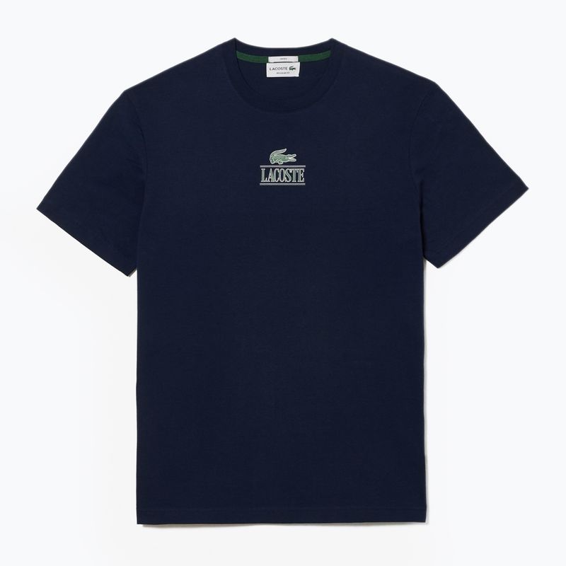 Тениска Lacoste TH1147 navy blue 4