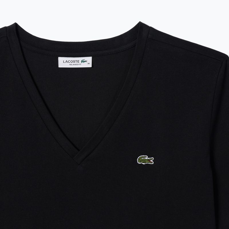 Lacoste дамска тениска TF7300 black 5