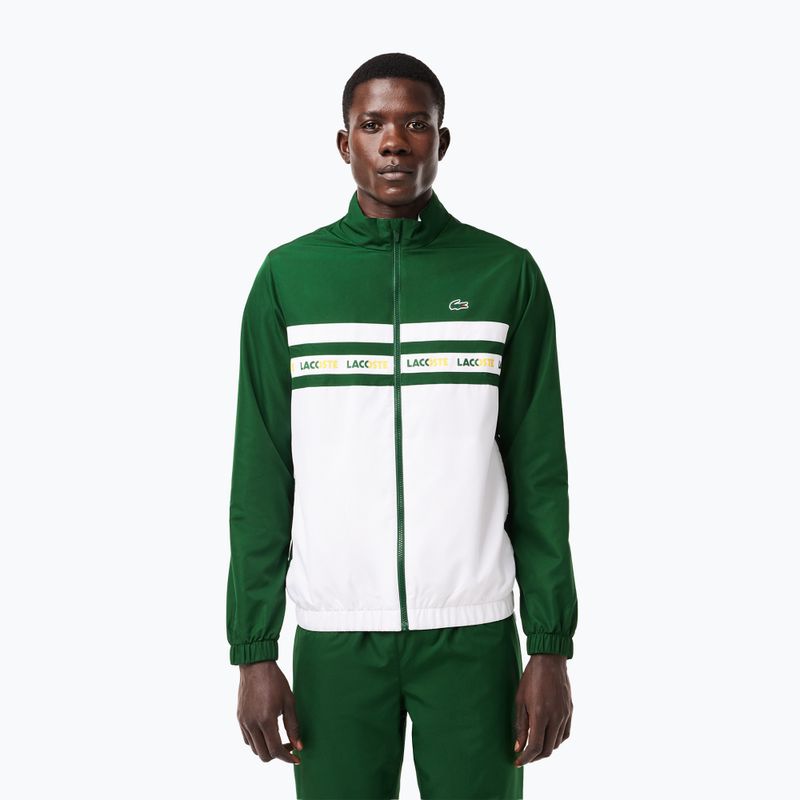 Мъжки анцуг за тенис Lacoste WH7567 green/white 3