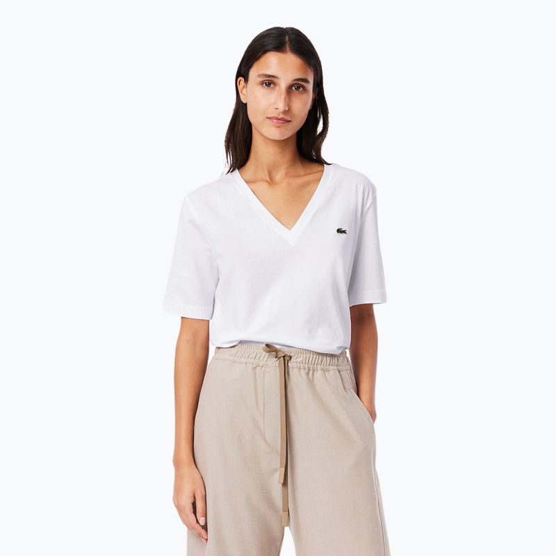 Lacoste дамска тениска TF7300 бяла