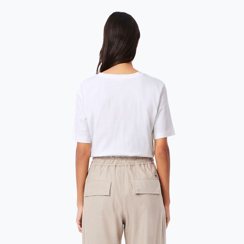 Lacoste дамска тениска TF7300 бяла 2