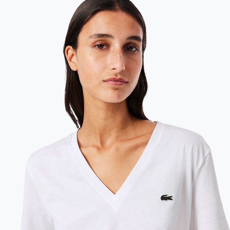 Lacoste дамска тениска TF7300 бяла 3
