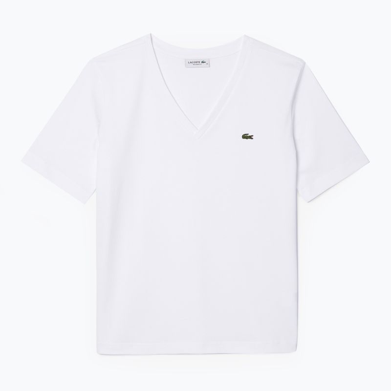 Lacoste дамска тениска TF7300 бяла 4