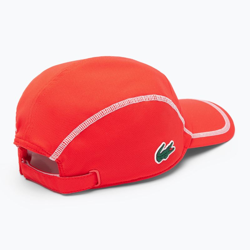 Мъжка бейзболна шапка Lacoste RK7574 6TZ redcurrant bush/redcurrant 2