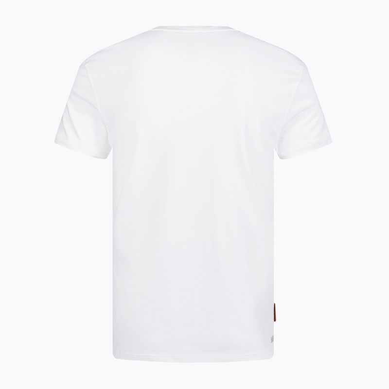 Мъжка тениска Lacoste TH9068 white 2