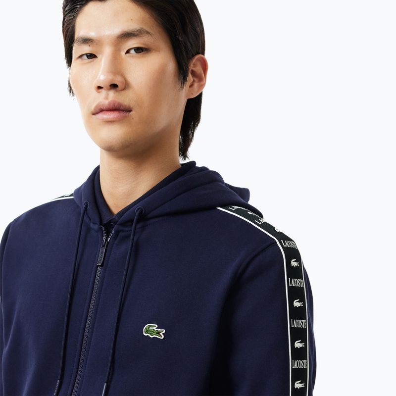 Мъжки суитшърт Lacoste SH7457 navy blue 4