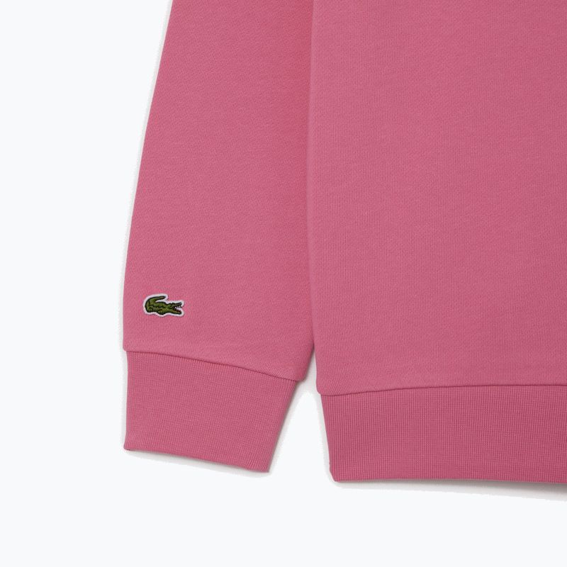 Детски суитшърт Lacoste SJ3004 reseda pink 4