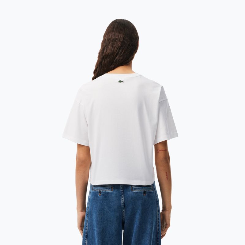 Дамска тениска Lacoste TF2523 flour 3