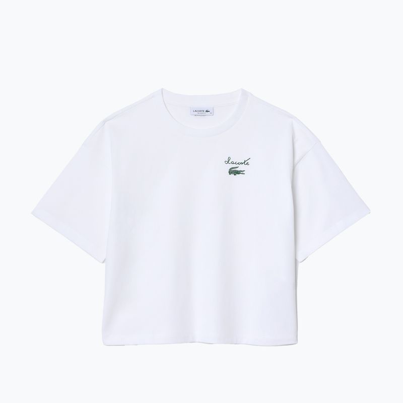 Дамска тениска Lacoste TF2523 flour 5