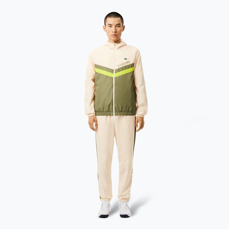 Мъжки спортен костюм Lacoste WH4241 lapland/khaki/firefly