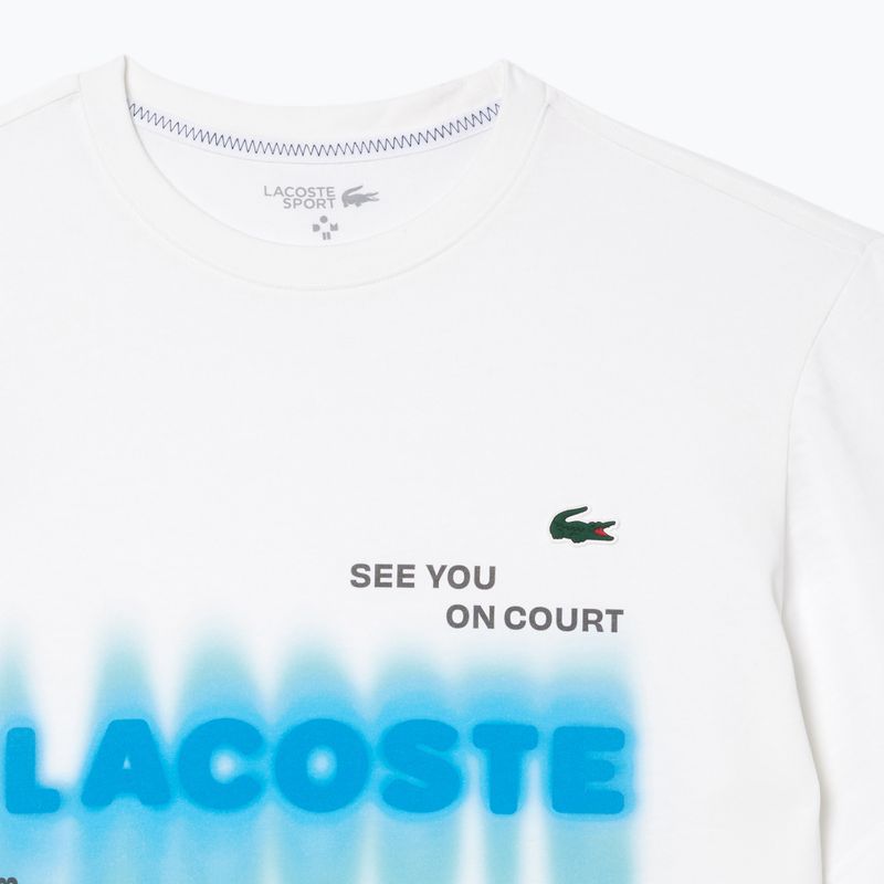 Мъжка тениска Lacoste TH2617 white 6