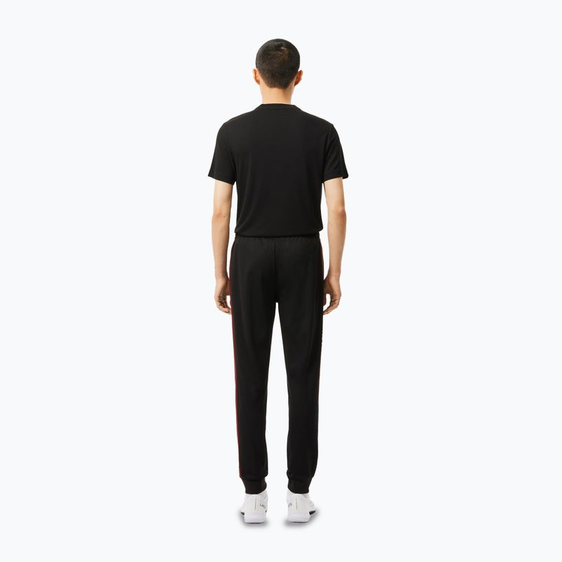 Мъжки панталони Lacoste XH2624 black / expresso 3