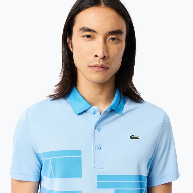 Поло тениска Lacoste Polo DH2568 overview/argentine blue 4