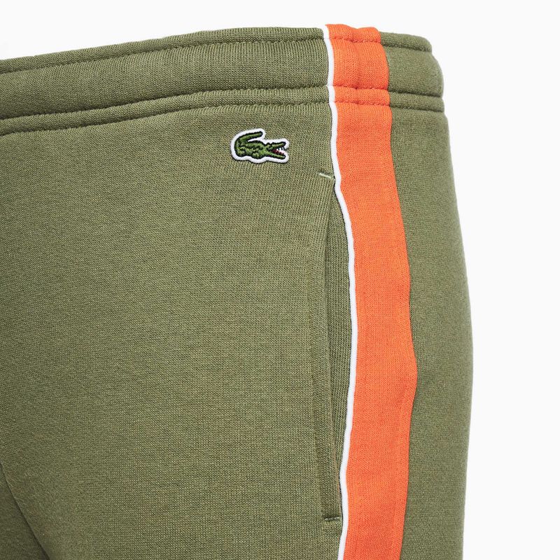 Детски къси панталони Lacoste GJ2462 khaki-buoy 4