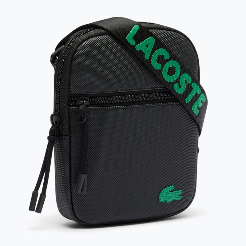 Мъжка чантичка Lacoste NH4679TX jacquard webbing noir 3