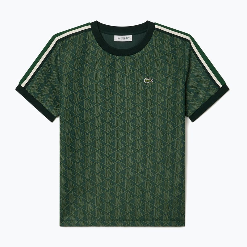 Дамска тениска Lacoste TF3244 sinople/khaki 5