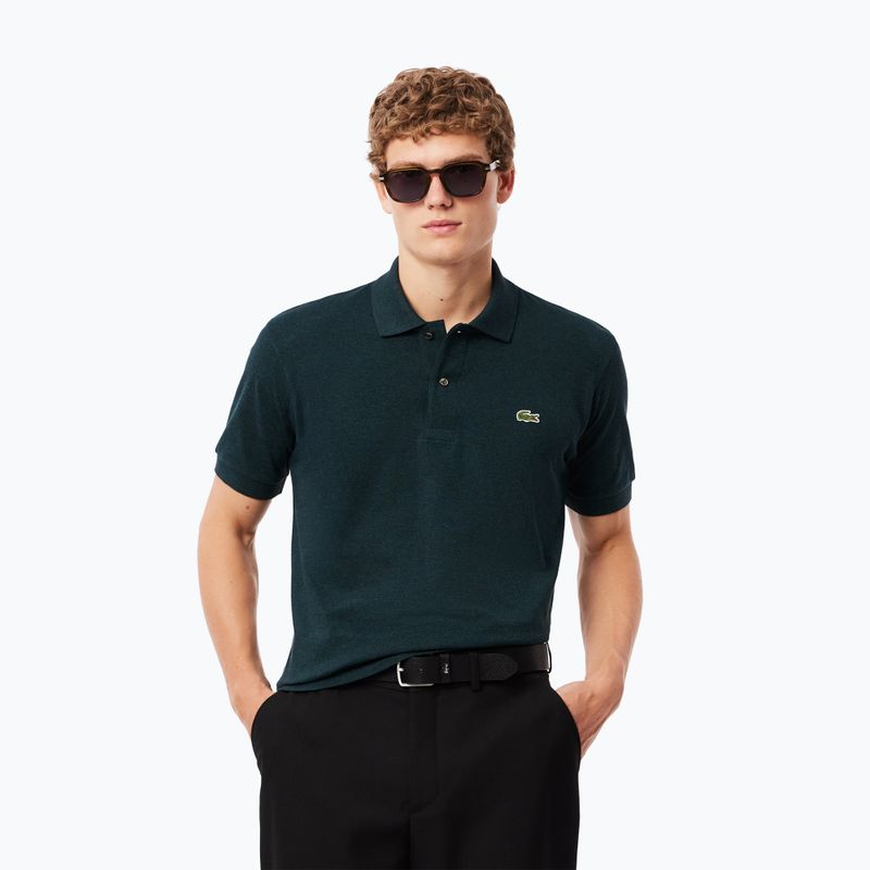 Мъжка поло тениска Lacoste L1264 pin jaspe