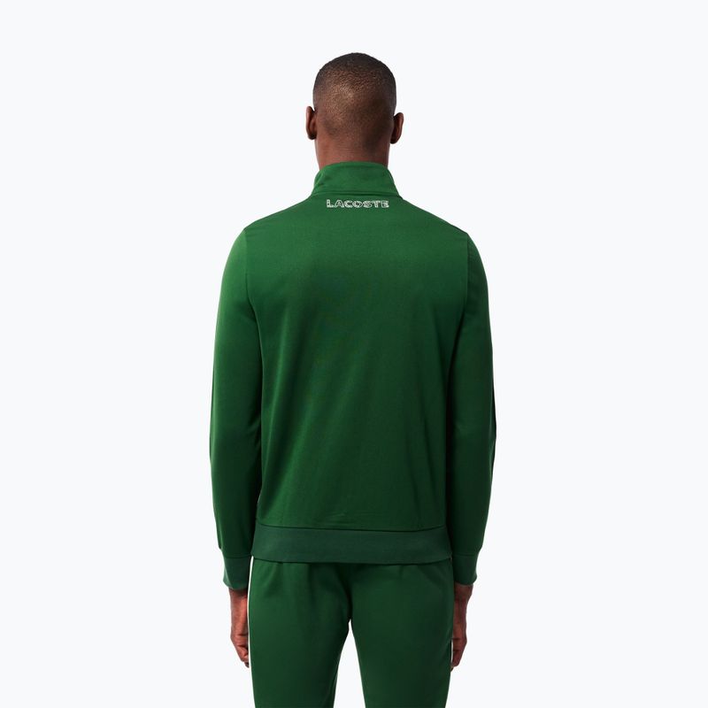 Мъжки суитшърт Lacoste SH2646 green / white / navy blue 3